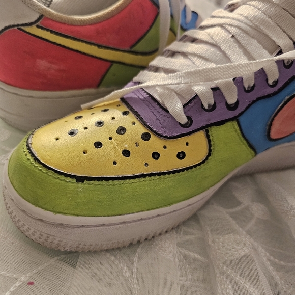 Mens Custom drip  Air Force 1 size 7.5 - Picture 12 of 16